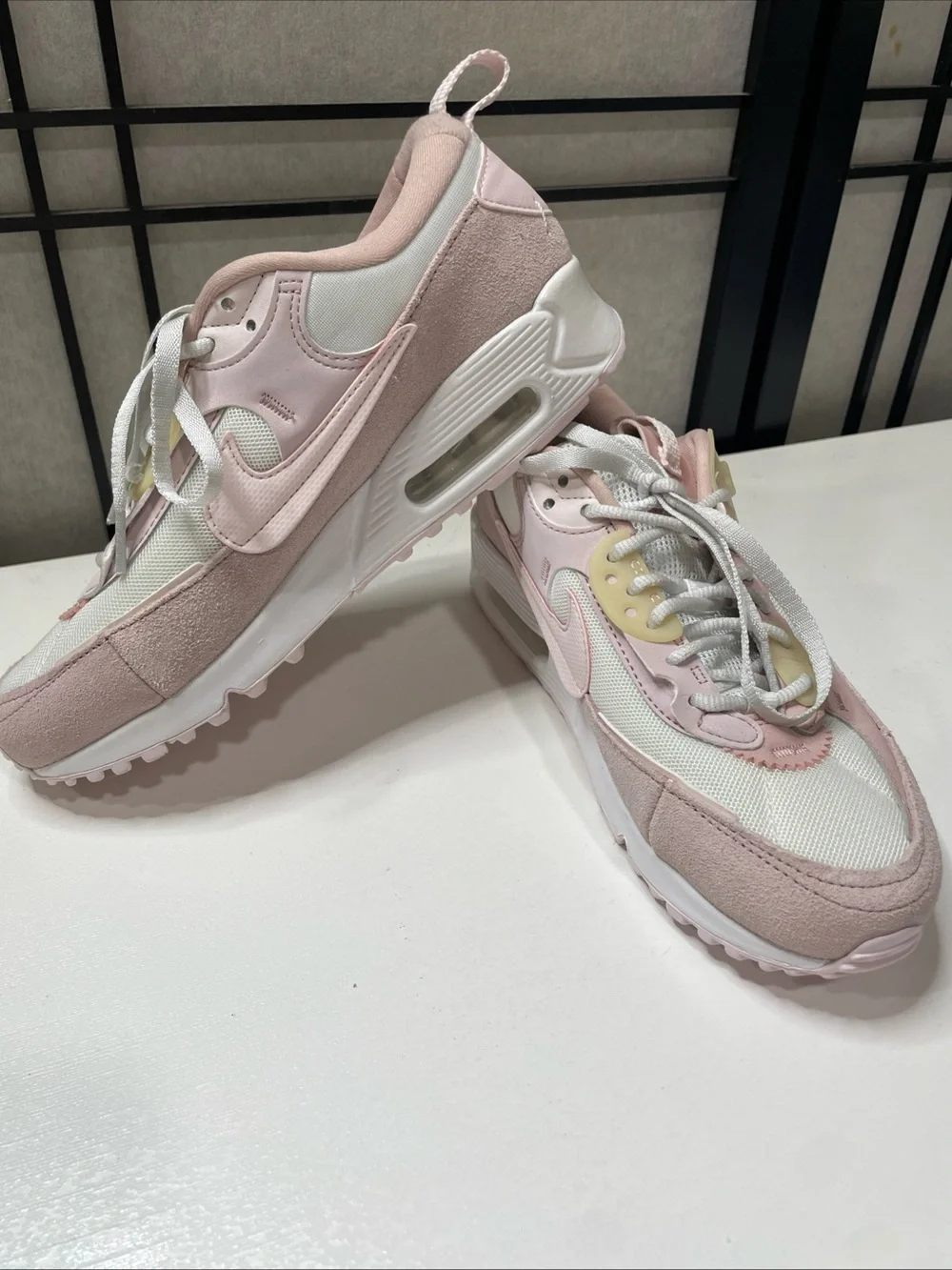 Nike Air Max 90 Futura Summit White Light Soft Pink DM9922-104 Women's Size 7